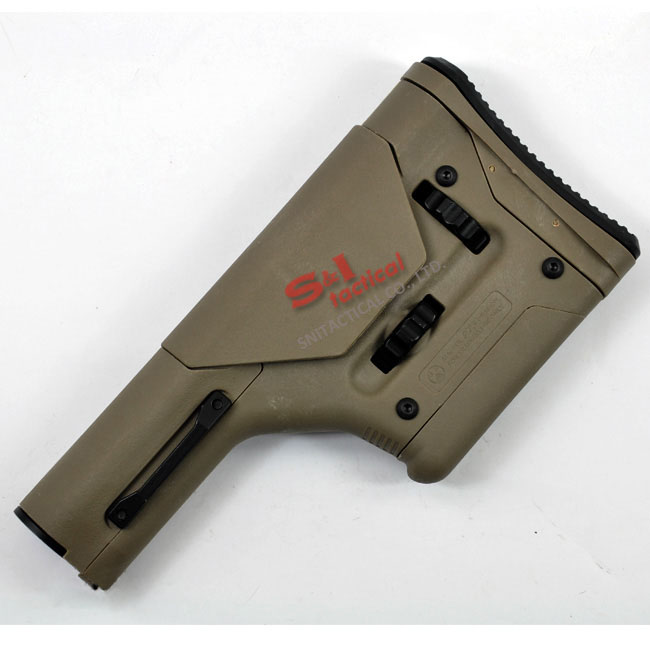 MP PTS PRS Carbine Stock for M4/M16 Series AEG (TAN) Stand fit